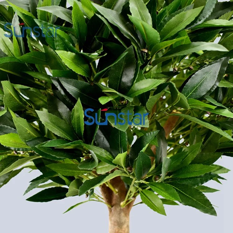 Artificial Laurel Tree Cone-Shape Potted with Natural Trunk 155cm Topiary Plant for Decoration Flower Manufacturer&#160; Dongguan China 48641