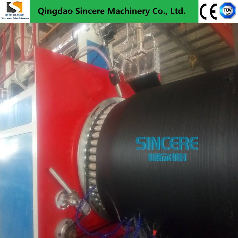 PE/HDPE/PP Spiral Winding Water Storage Tank Wells Pipes Extruding Production Machine Line