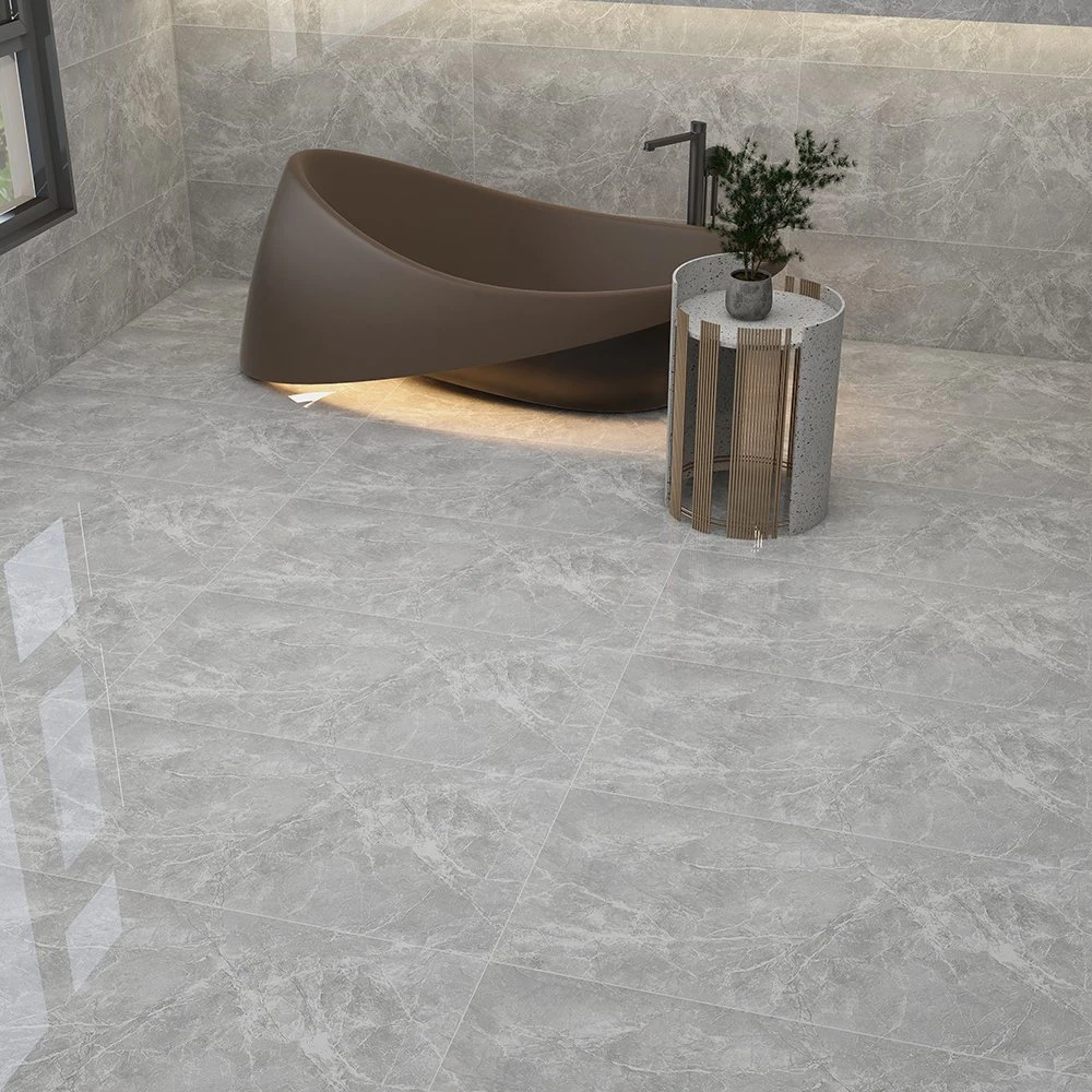 600*1200mm 600*600mm Porcelain Polished Glazed Porcelain Floor Tiles Marble 60 by 60