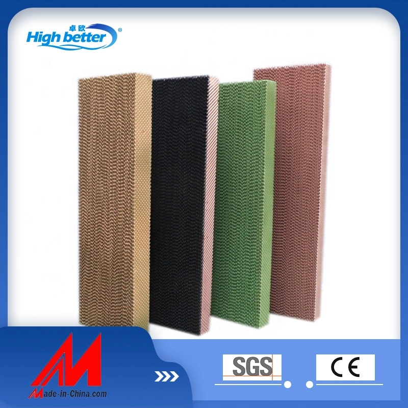 Cooling and Humidification System Wet Curtain with Aluminium Alloy 7090/6090/5090 Evaporative Cooling Pad