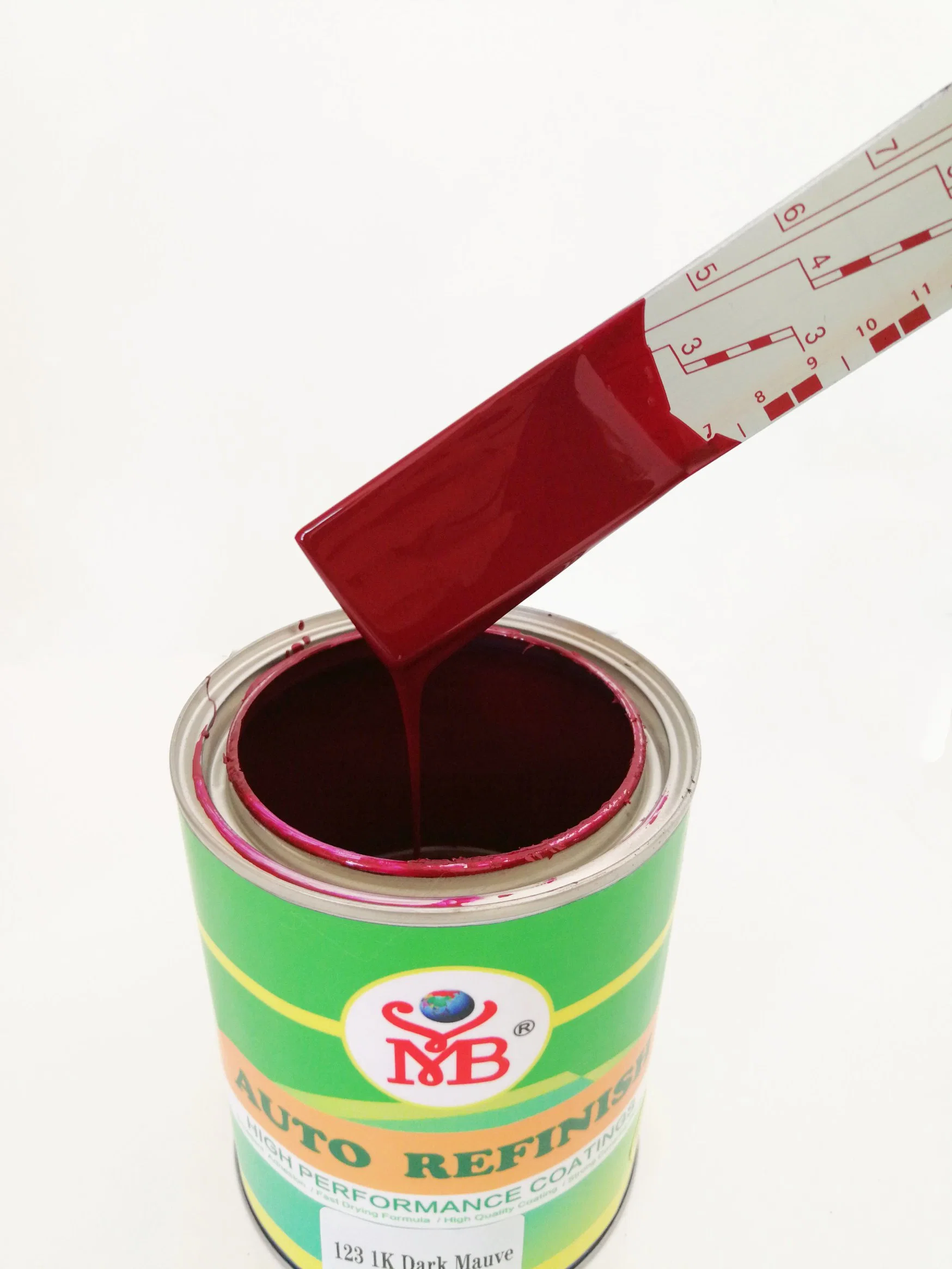 New Product 1K Dark Purple Red Paint for Auto Price Per Liter