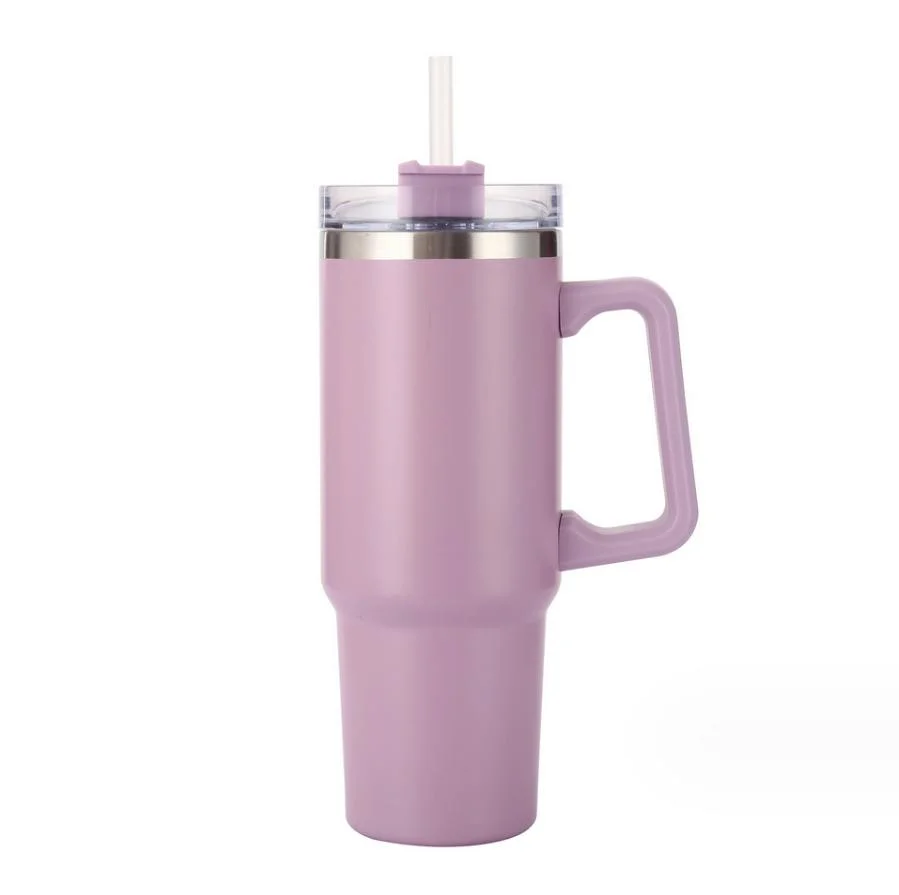 30oz 40oz Auto-Tumblers Doppelwand isoliert Reisen Auto Becher Pulverbeschichteter Becher Mit Bierkaffee