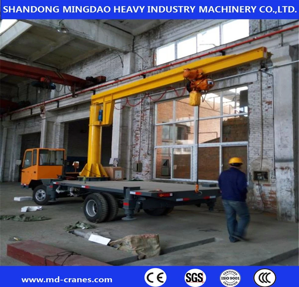 Overseas Third-Party Support Available 1500kg Jib Crane