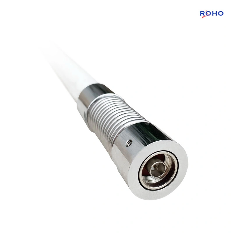 2.4GHz 5.8GHz 3-8dBi Dual Band N Female Connector Pole Mount Fiberglass Antenna for High Definition Video Surveillance