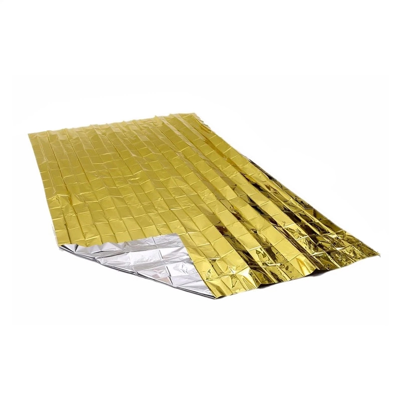 High quality/High cost performance  Aluminum Foil Gold Silver Blankets Rescue Sheet for First Aid