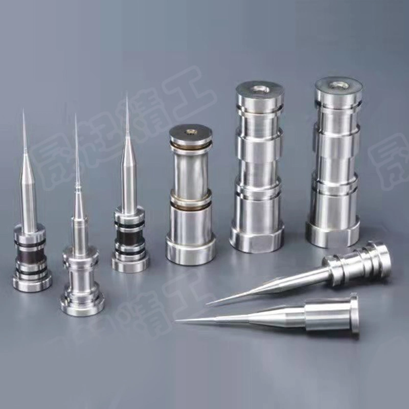 Hasco Standard Syringe Core Pin Mold Insert with Tin Coating Plating for Medical Injection Tooling Pipette