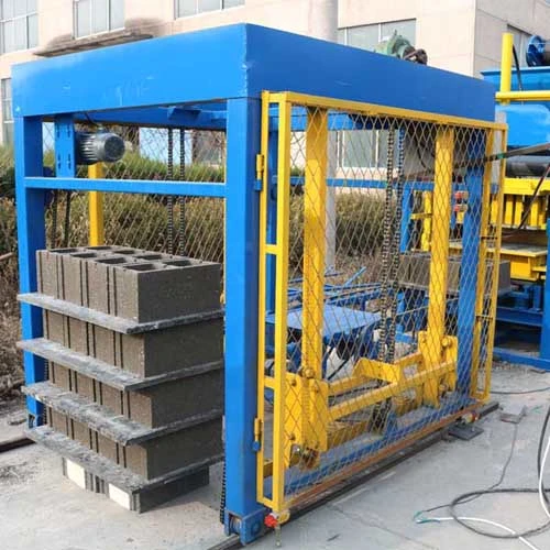 Semi Automatic Road Construction Equipment Color Concrete Paver Block Making Machine