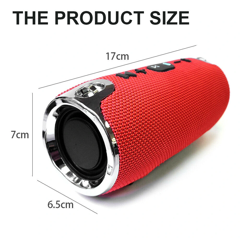 Portable Wireless Bluetooth Outdoor Speakers, Mini Ipx6 Waterproof Support Hands Free Call Speaker