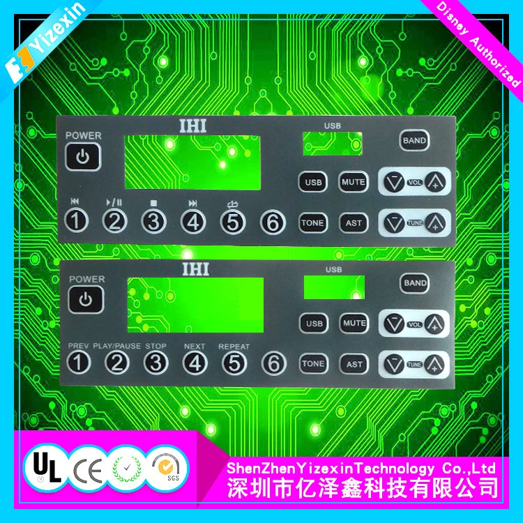 Capacitive Membrane Switch Production