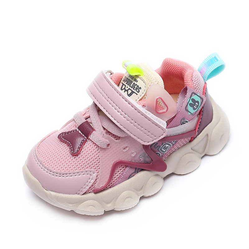 Spring New Soft - Soled Non-Slip Baby Casual Shoes for Boy and Girl Baby Sports Shoes Mesh Cloth Breathable Shoes