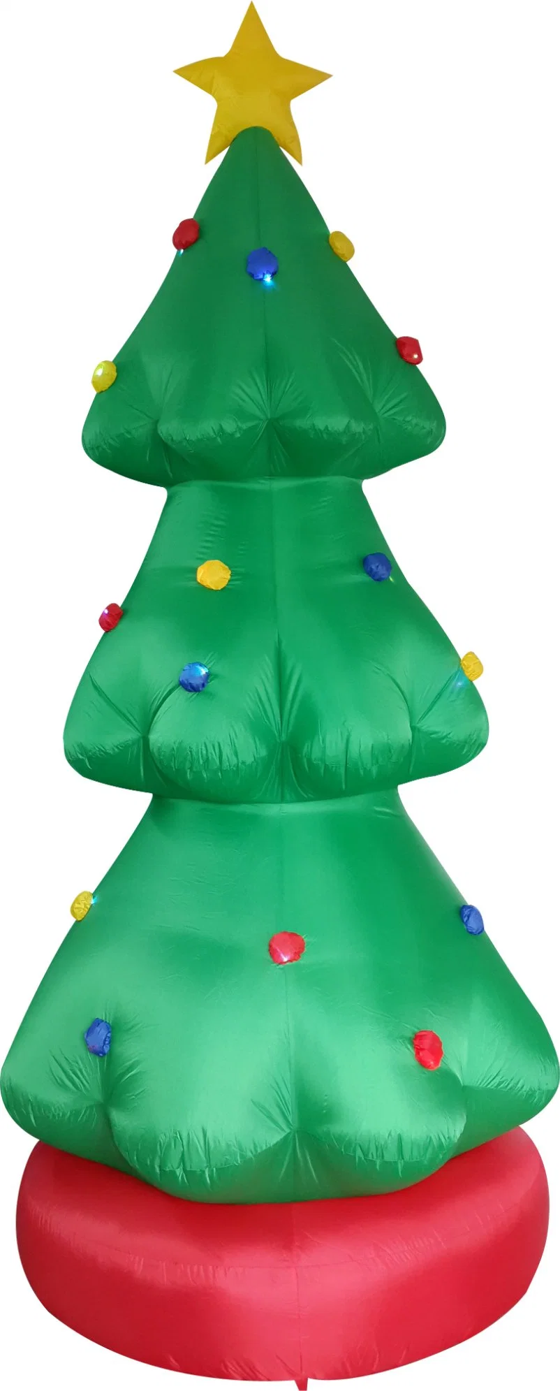 Arbre de Noël gonflable 15FT avec Star, Yard Accueil pelouse Décoration de vacances