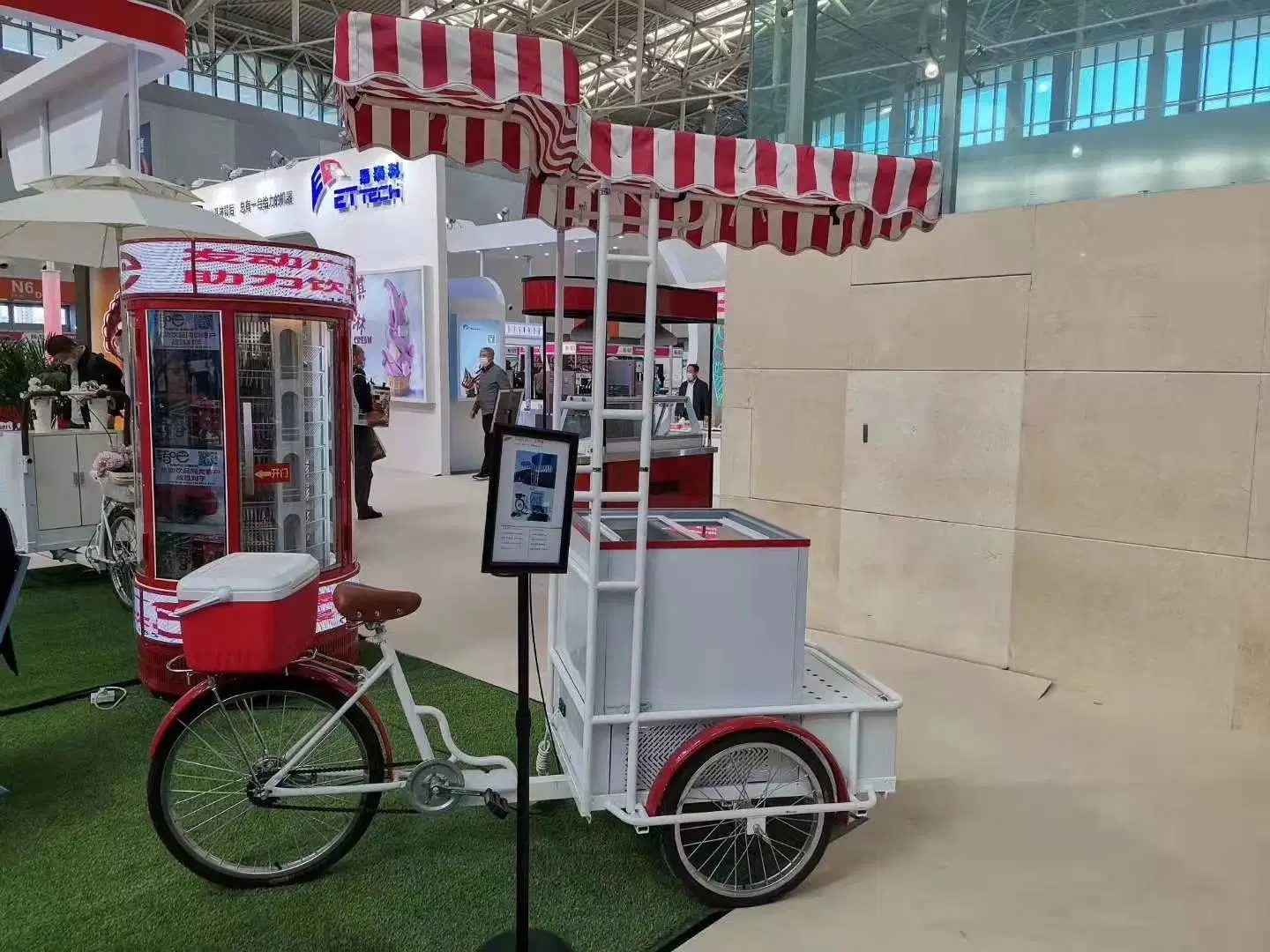 Banheira de venda OEM carga elétrica de três rodas Sorvetes bicicleta com bom preço