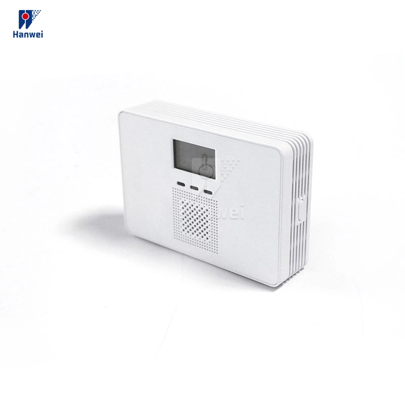 Household Items Carbon Monoxide Alarm with Big LCD Display Screen and Flash Alarm Indicator