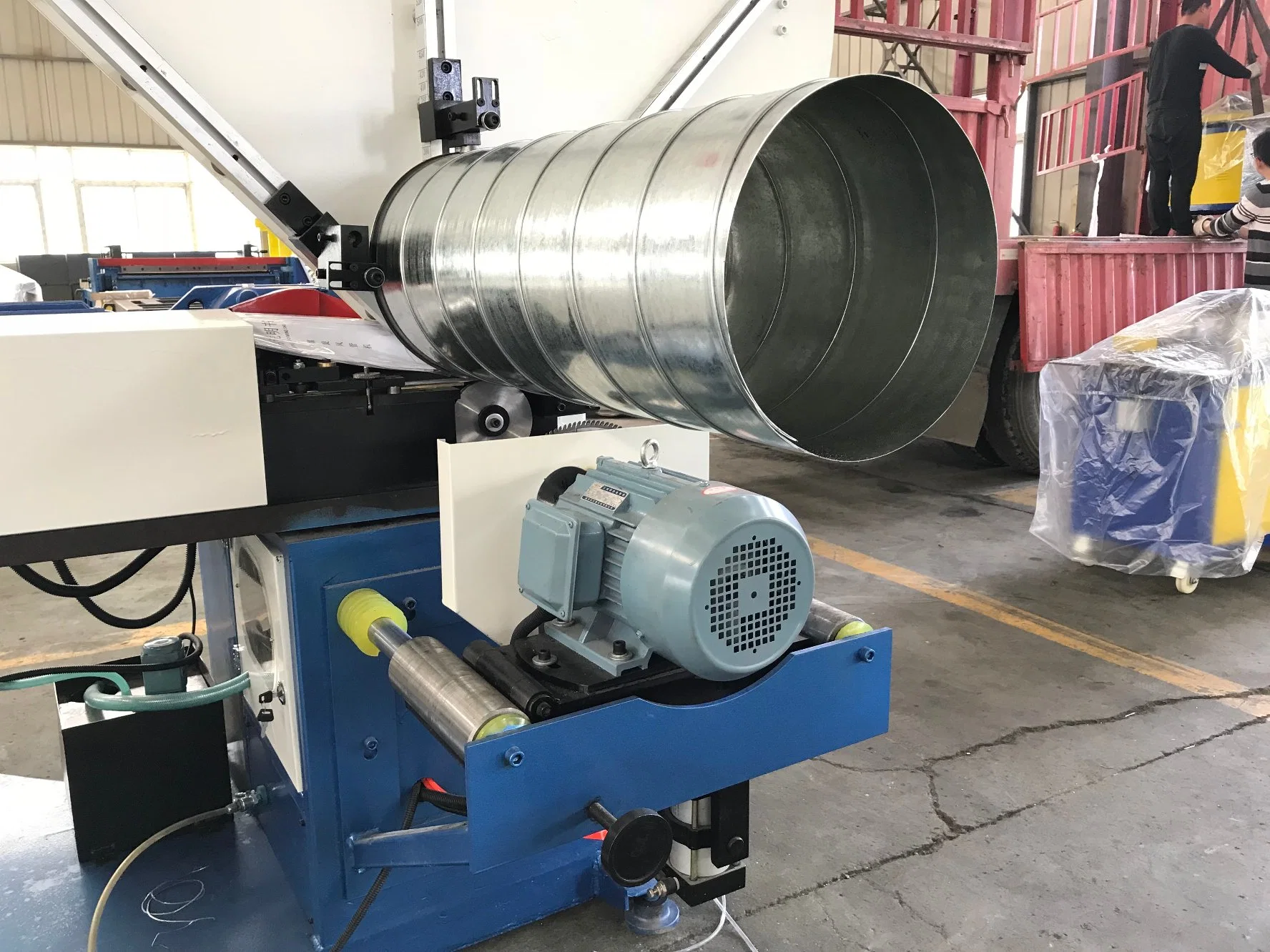 Ysd-1500 Aluminum Flexible Duct Forming Machine