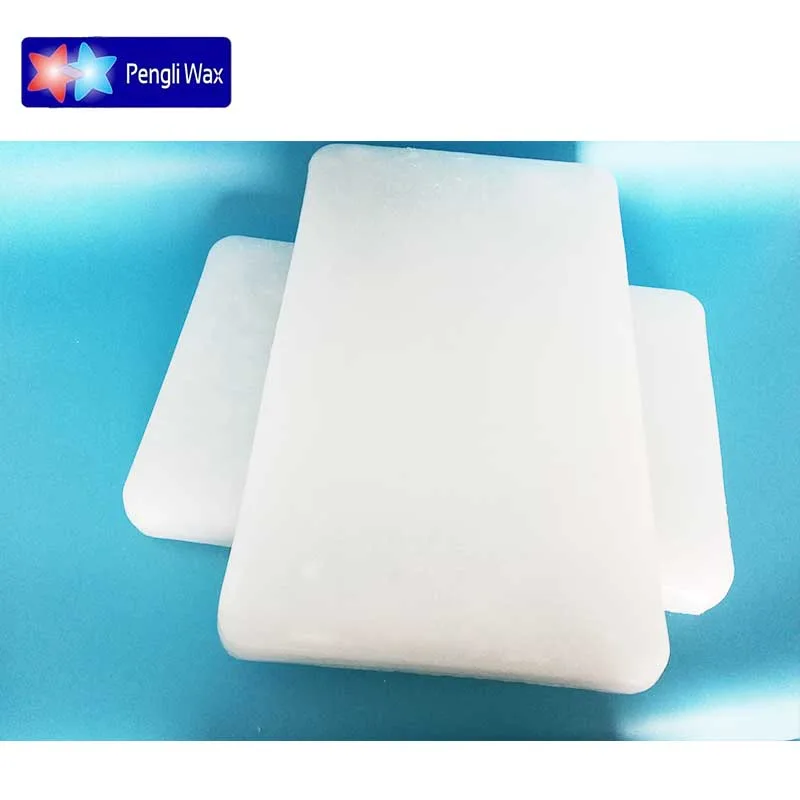 Long Burning Time Little Oil Synthetic White Slab Paraffin Wax Viscosity for Candls Making