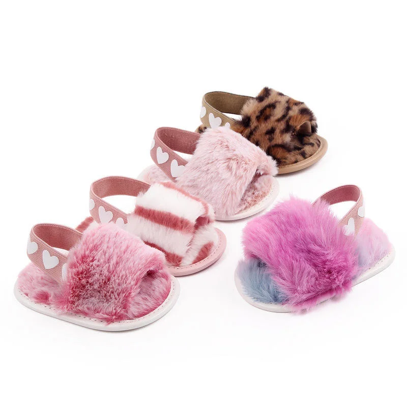 Baby Cloth New Sandals Tie Dyed Cotton Sandals Summer Walking Shoes