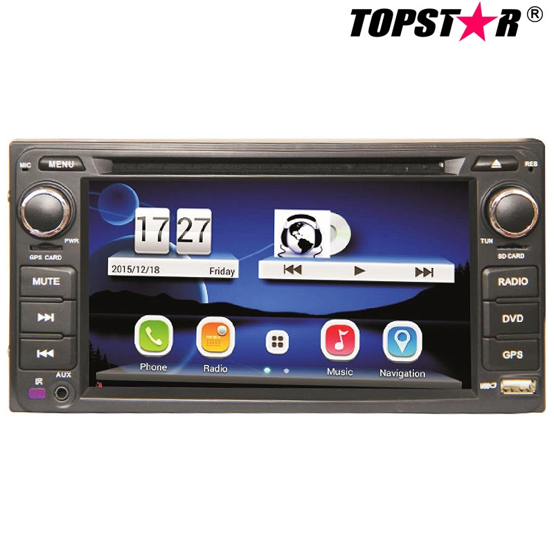 DVD-плеер автомобиля 6.5inch двойное DIN 2DIN для Тойота Ts-2650-1