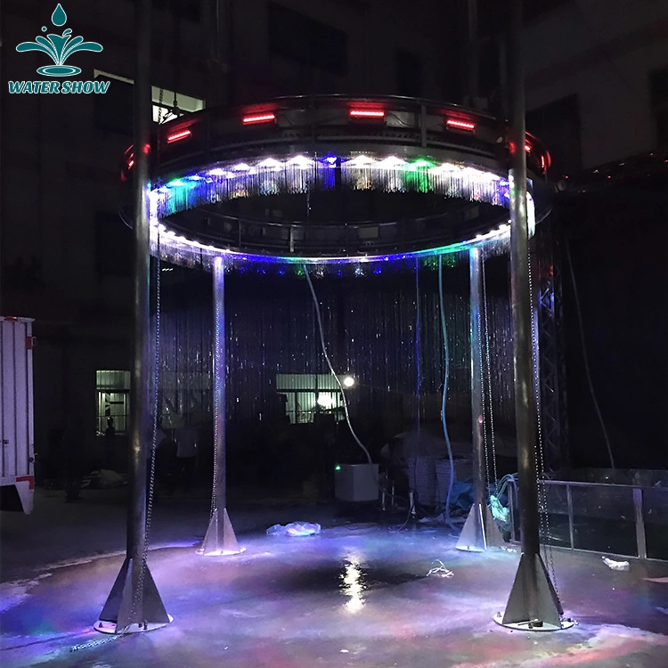 Big Events and Wedding Decoration Digital Water Printing Curtain Fountain