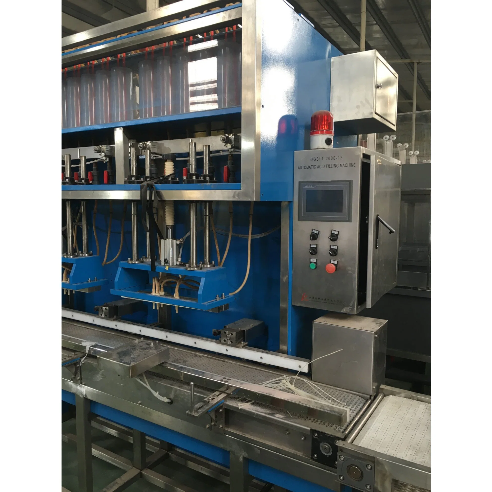 Automobile/Car Battery PE Separator Measuring Cup Volumetric Gravity-Flow Acid Filling Machine