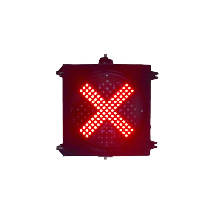 Road Accessories Solar Warning Traffic Lights 400mm LED Signal Light