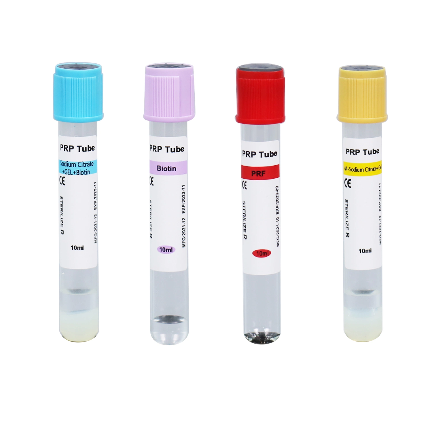 Siny Disposable Blood Collection Tubes Prp Tube Extraction of Platelet Rich Plasma