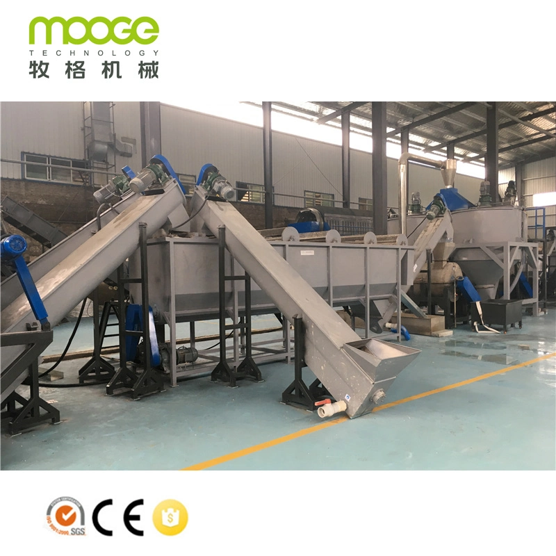 High Efficient PET Bottle Plastic Recycling Machine