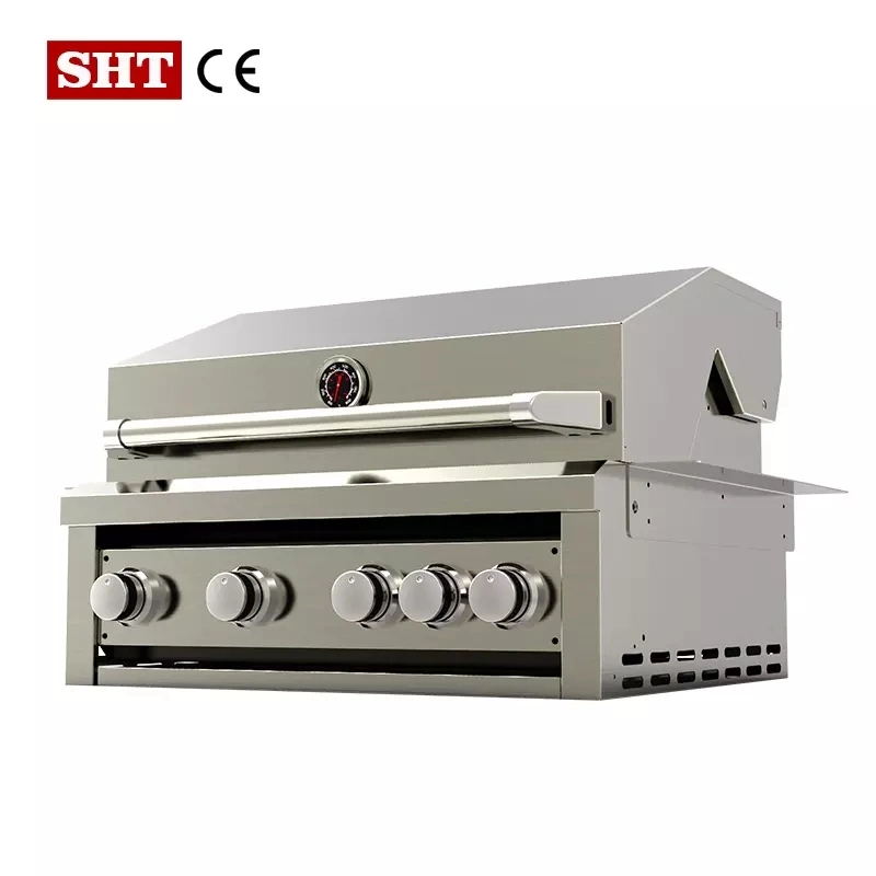 Pronto para montar o moderno armário de cozinha Gas Barbecue Grill