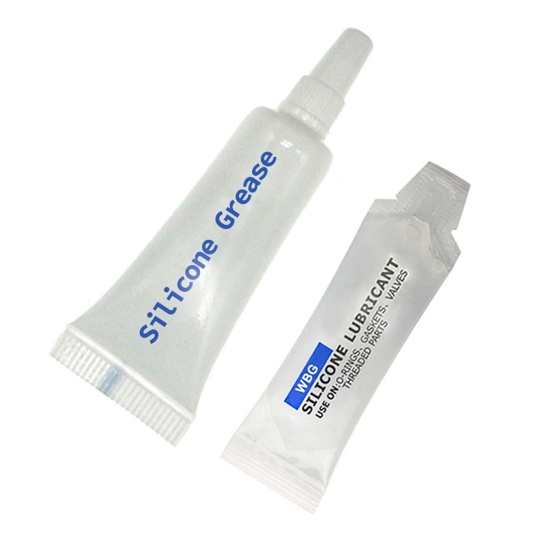 Wbg Silicone Grease, Food Grade Sanitary Lubricant, Machine Lube, Prevent Valves and O-Rings From Sticking, Clear Tube Silicone Grease