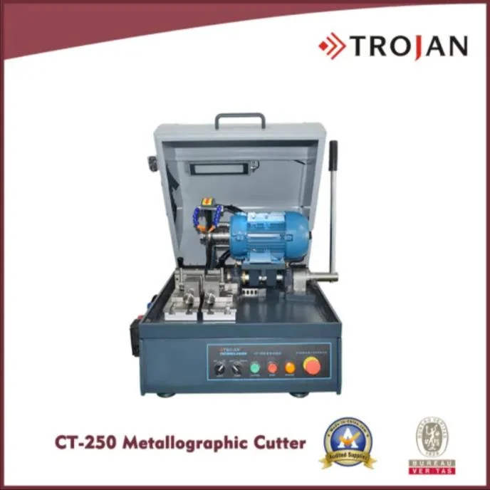 CT 250s Manual Metallographic Abrasive Specimen Cutter with Recirculating Coolant System