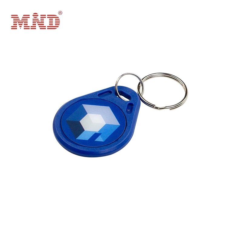 Настройка параметра ОЕМ Color Print Logo Square Key Fob Blank Clear Акриловый брелок бесконтактные RFID-метки брелок