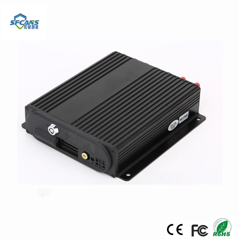 Dual 128GB SD Card 4CH Mini Mdvr Bus Surveillance