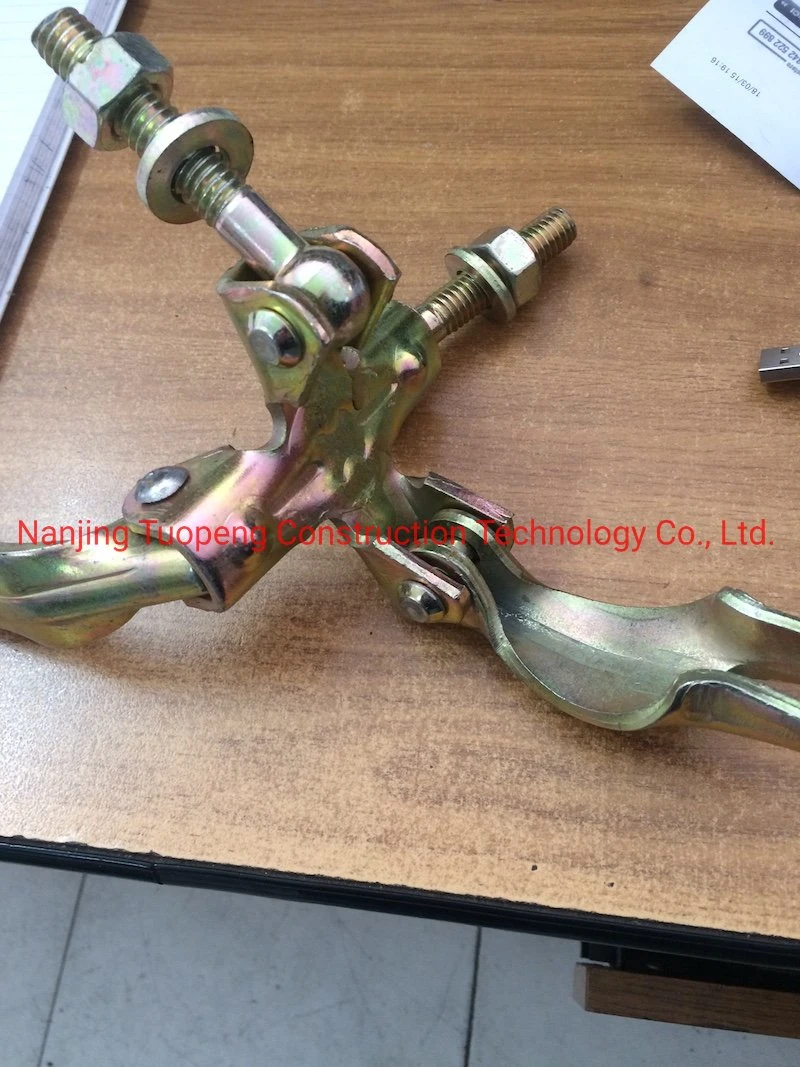 Scaffolding High quality/High cost performance  British Style Pressed Double Coupler for Construction Tube