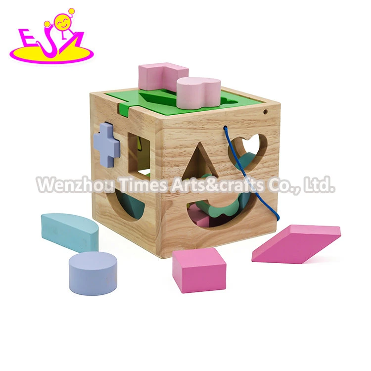 Wholesale Preschool Baby Shape Sorter Wooden Toys Kids Educational Toy W12D237