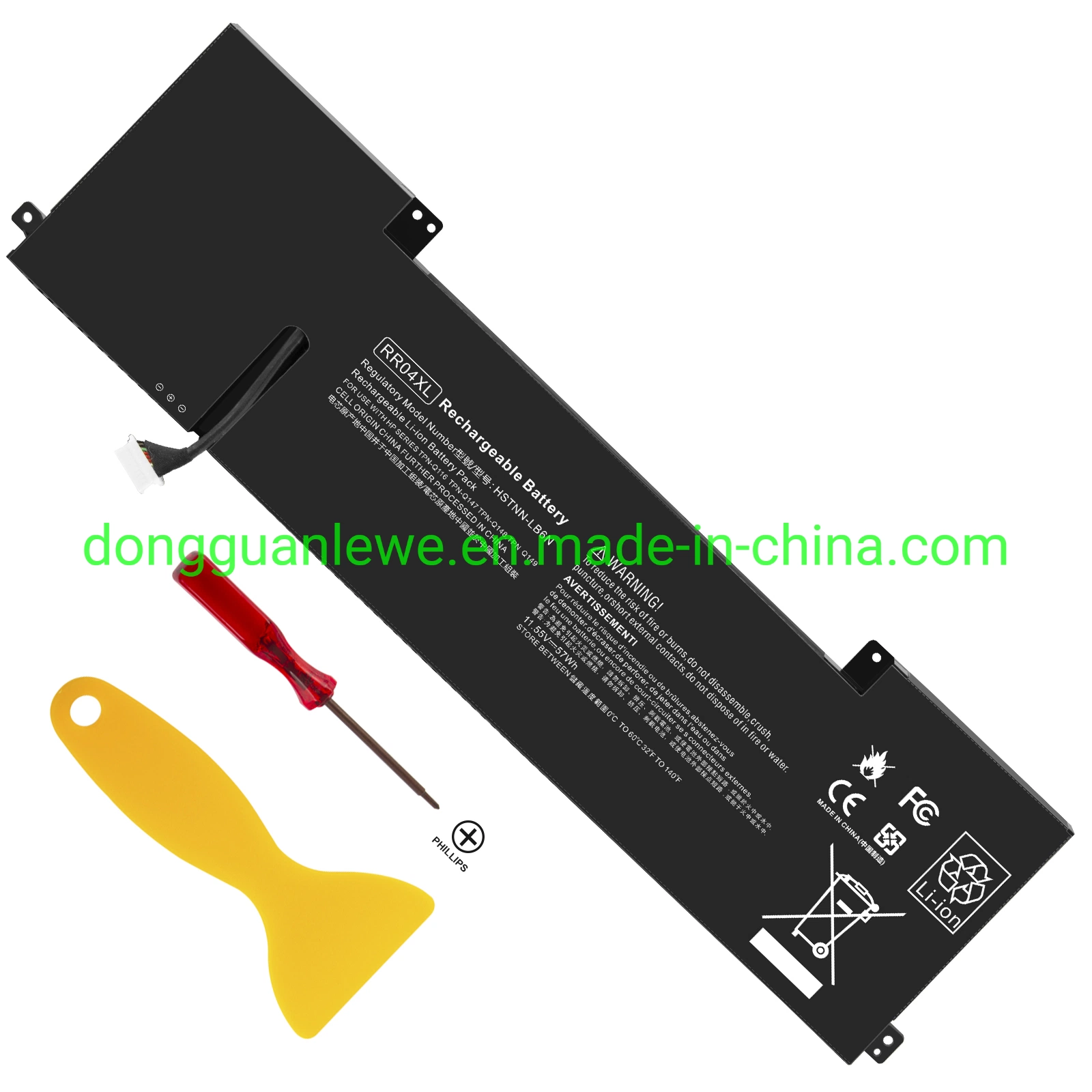 Rr04XL Laptop Battery Replacement for HP Omen 15 Hstnn-Lb6n Tpn-W111 778951-421 15.2V 58wh Lithium Battery