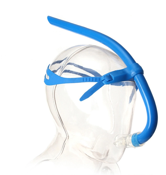 Waterproof Pink Blue Folding Diving Mask Snorkel for Water Sports