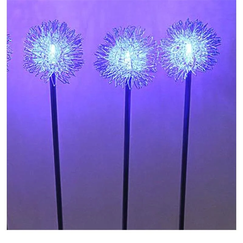 LED Solar Light Outdoor Dandelion Lights Garden Decoration Fireworks