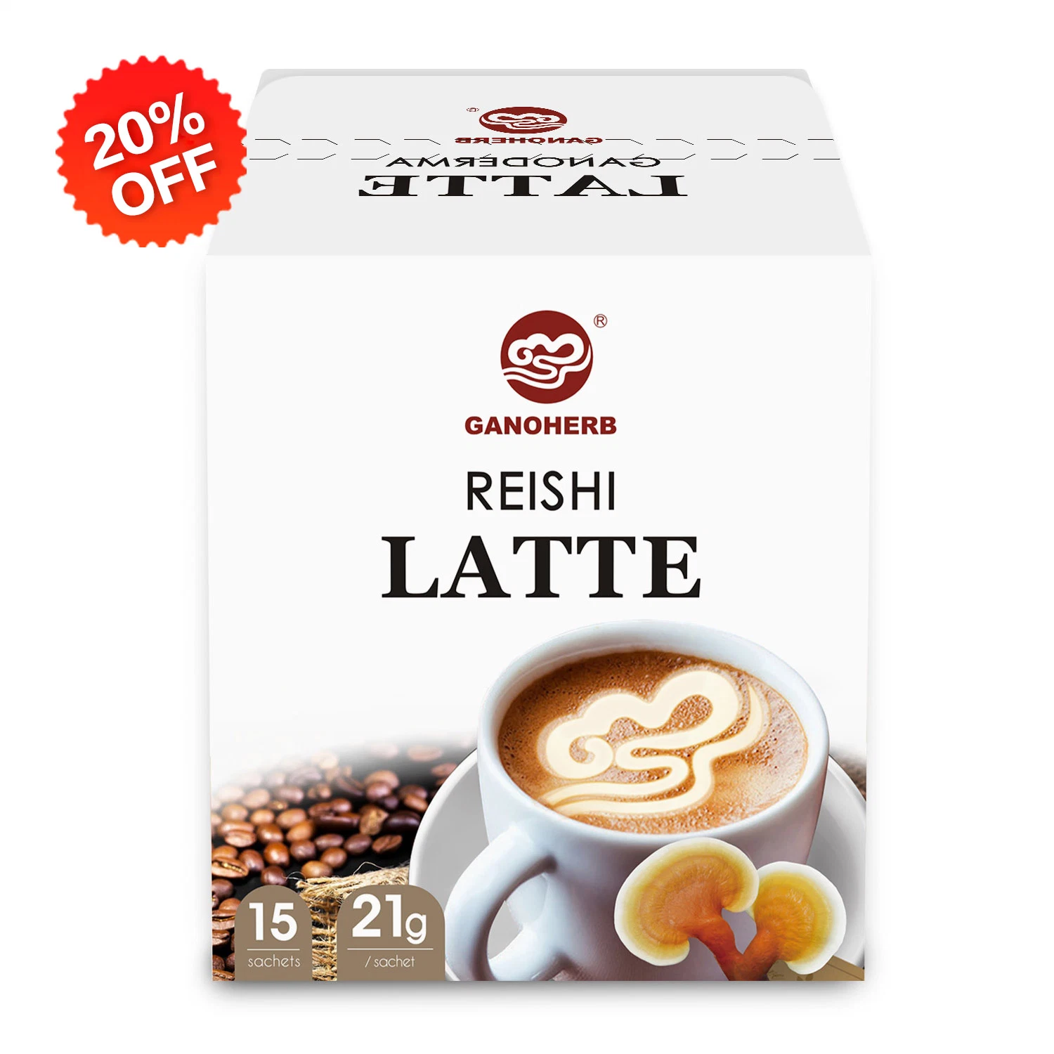 Guter Geschmack Instant Latte Kaffeepulver mit Creamer Zucker