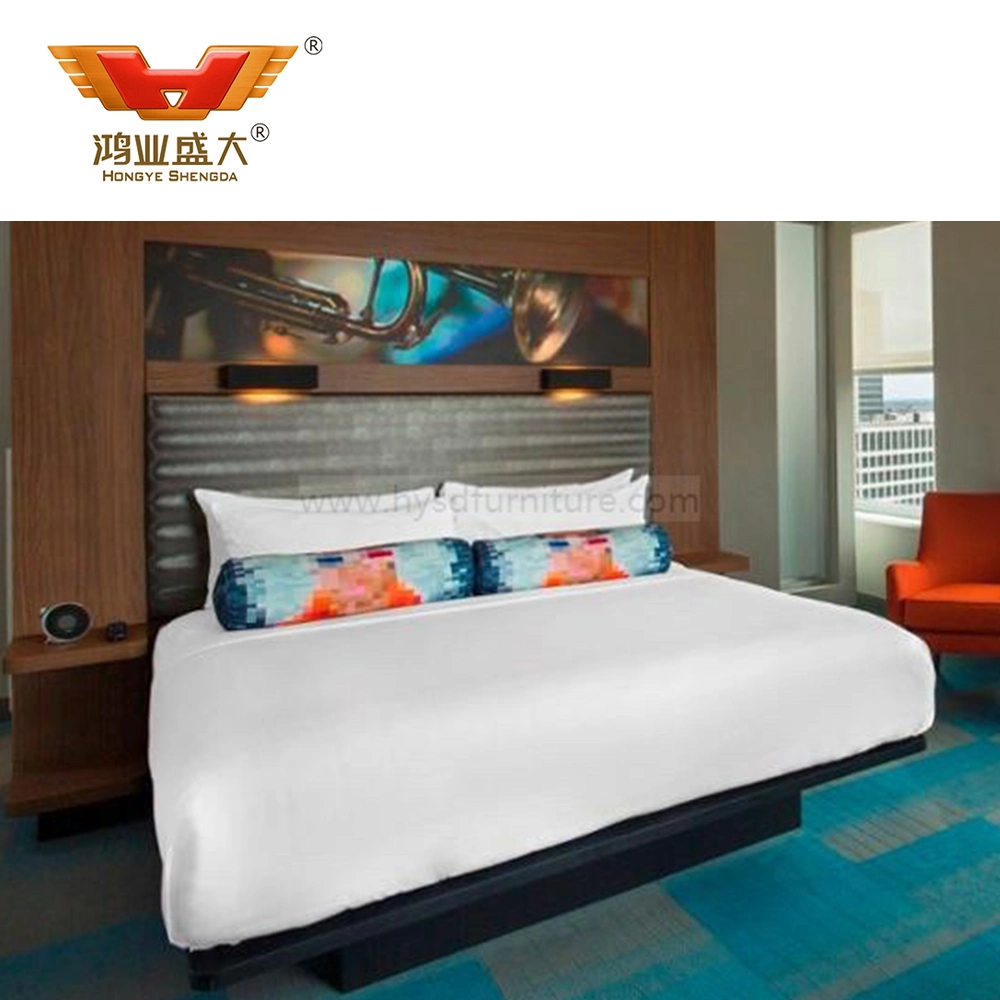 New Design Bed Hotel Room Furniture Packages Modern