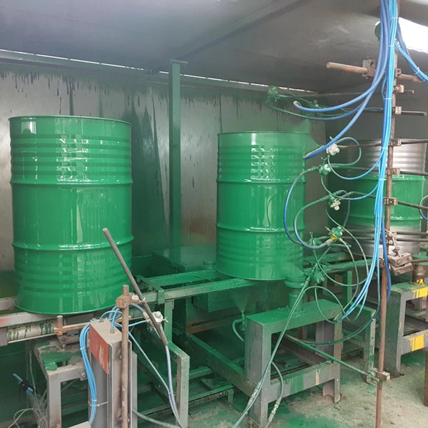 Steel Drum Paint Spraying Oil Drum Wet Paiting Booth