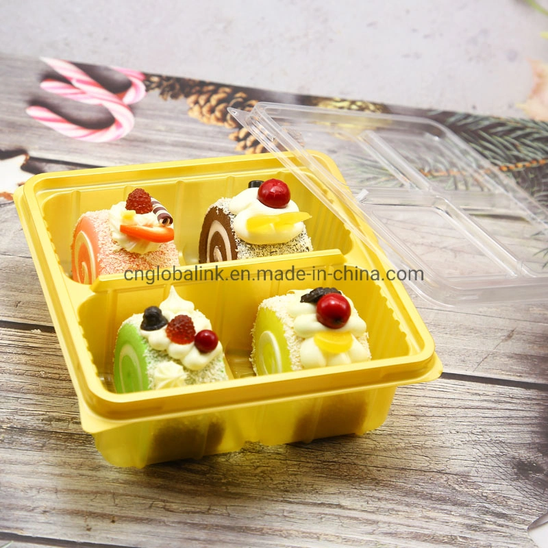 Plastic Container Custom Food Containers Used in Pastry and Nut Packaging