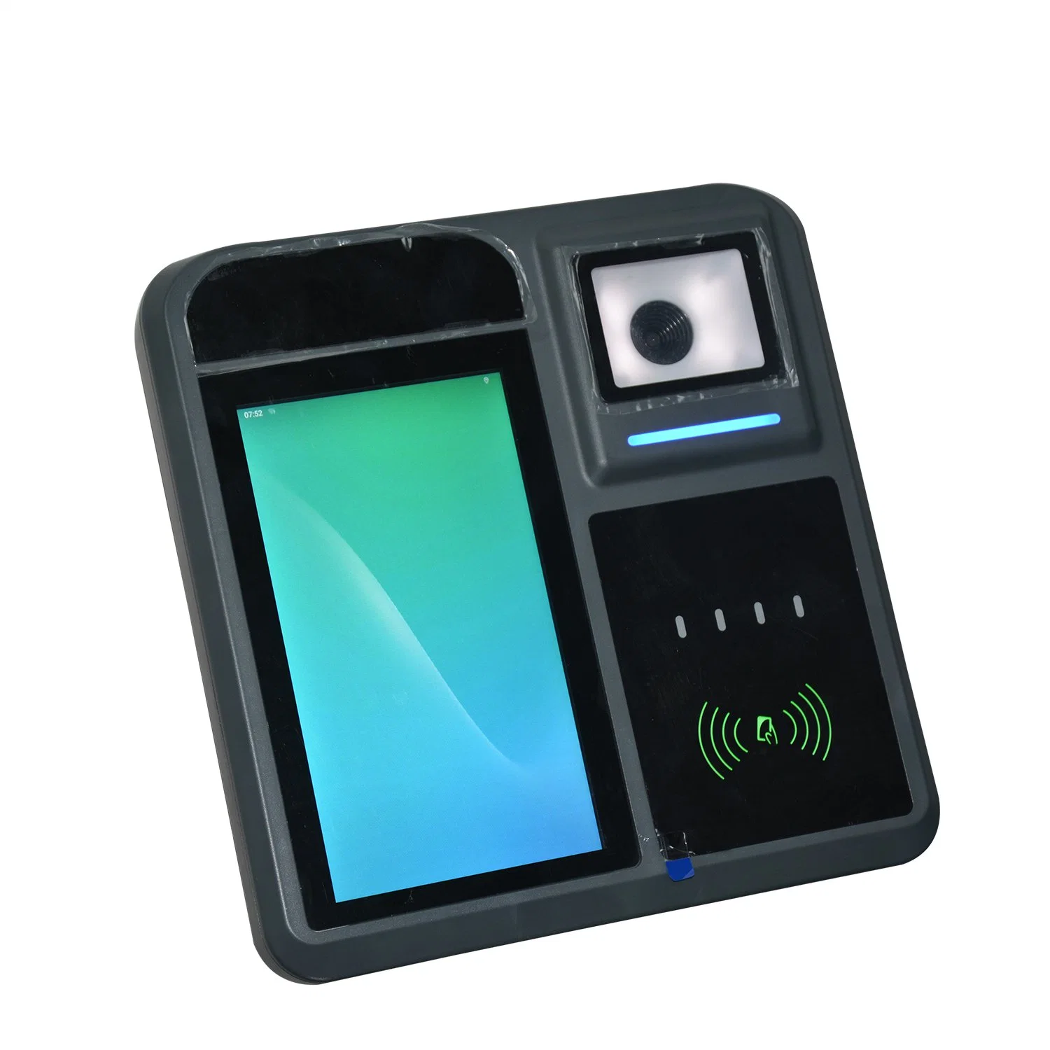 Sistema Android9.0 suporte de dispositivo cartão NFC 2D o leitor de código de barras validador autocarro P18-Q