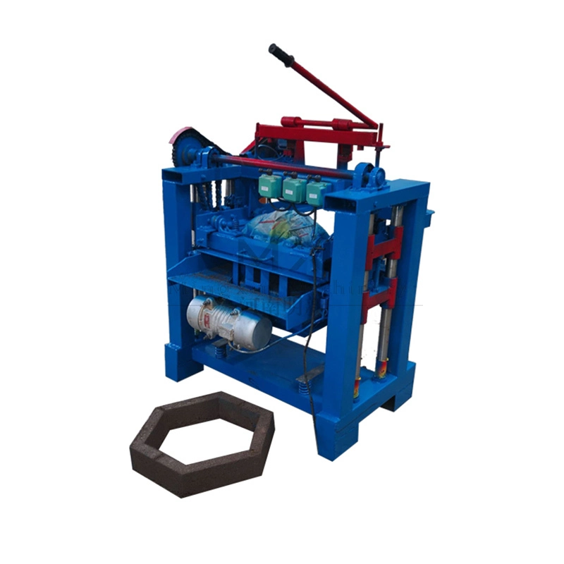 Semi Automatic Brick Making Machinery Hydraulic Concrete Block Making Production Line