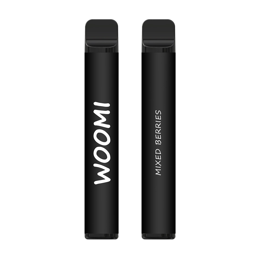 Usine Woomi noir 600 bouffées Vape jetable de 2 % de la nicotine Vape Bar