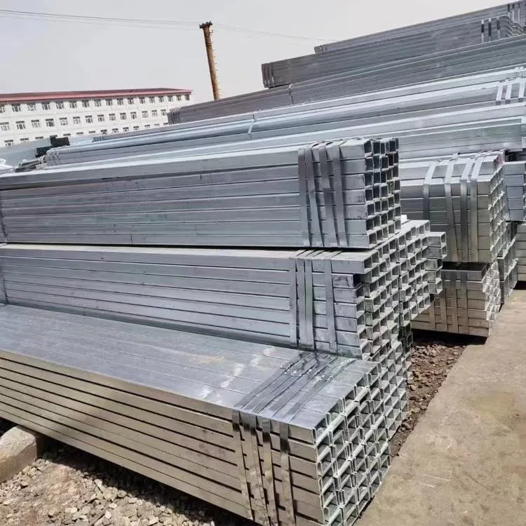 Galvanized Steel Square /Rectangular /Tubing for Construction Q235 Q355 Q345 ASTM A106 A36