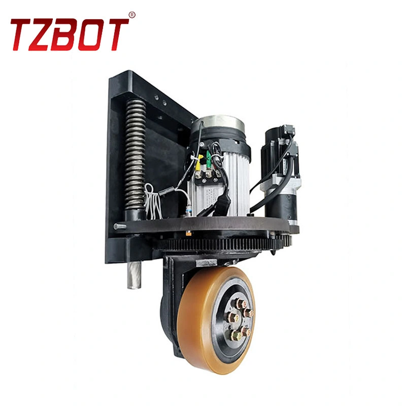 Forklift Drive Wheel Equipped with Suspension Device Driving More Smoothly 1500W Power 400W Steering (TZ12-DA15S04-S)