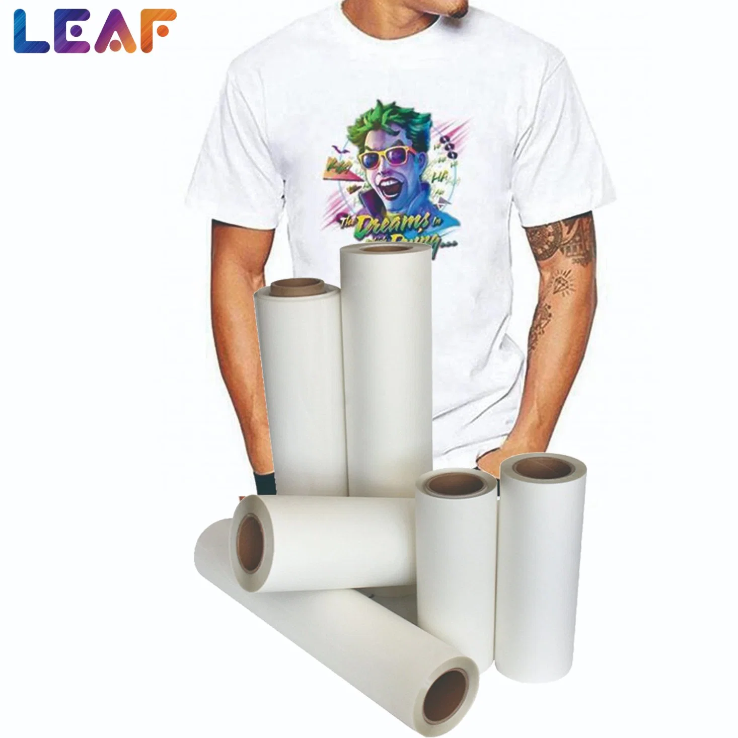 Leaf Heat Transfer Pigment Ink Dtf A4 Pet Film with Good Service Lf-30sc