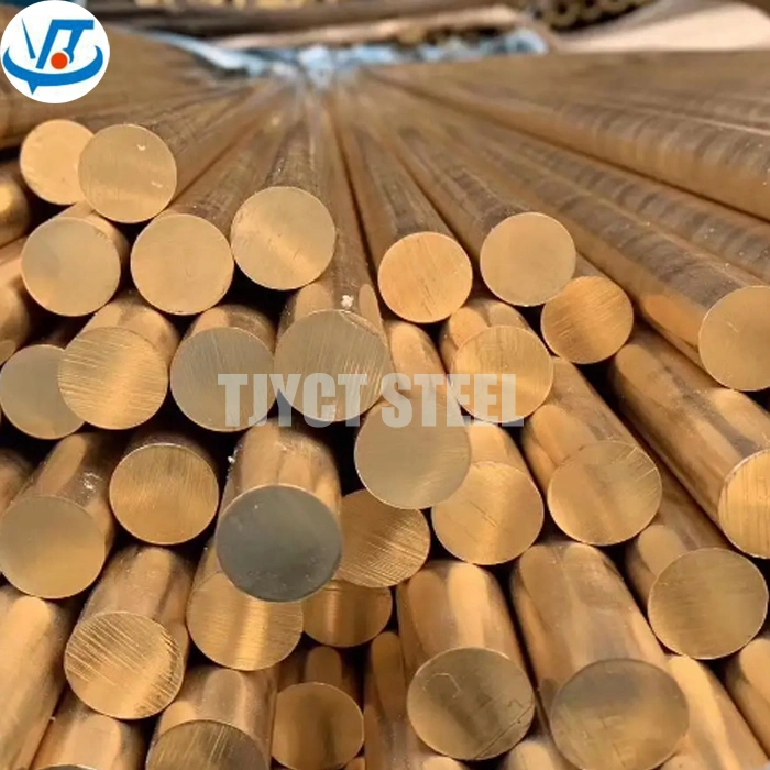 Straight Brass Rod Golden Alloy Polished Surface 8mm 18mm 20mm 30mm 50mm Alloy Brass Bar