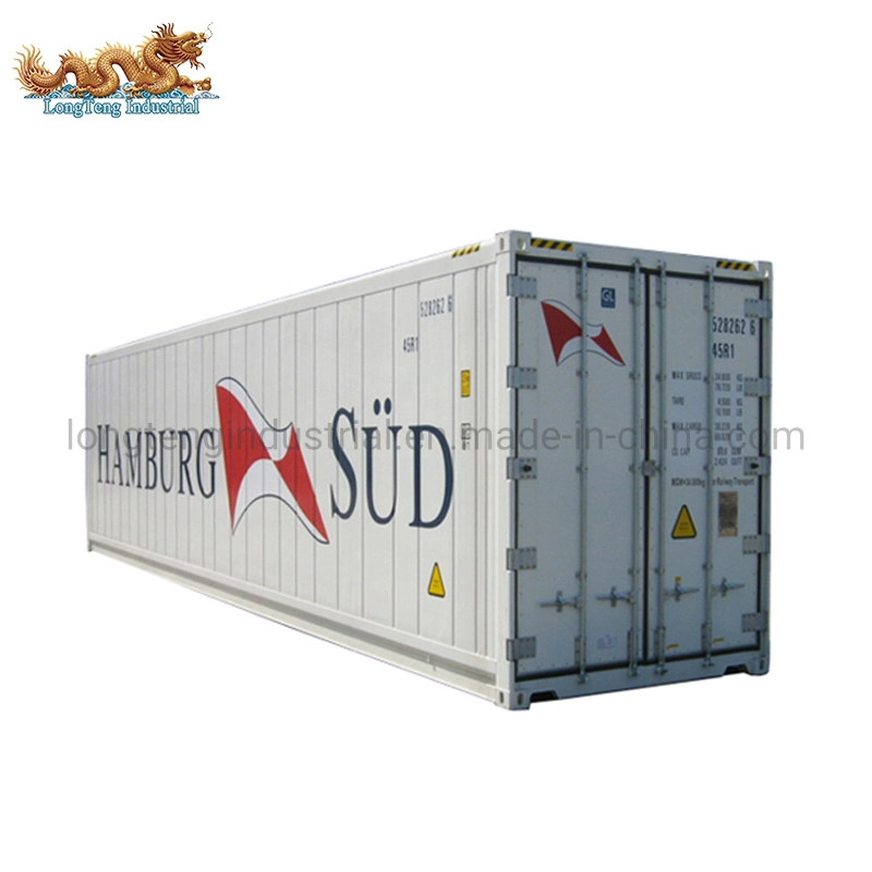 Pallet Wide 40ft High Cube Reefer Container Precio