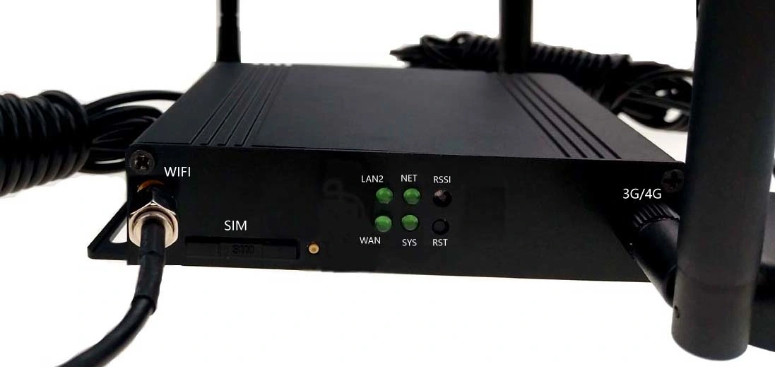 Industrial 3G/4G Modem Lte WiFi Router with SIM Card Slot and External Antenna Connector