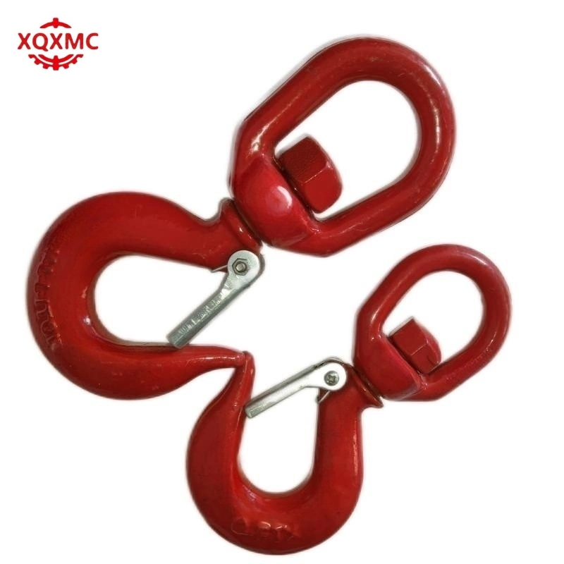 Swivel Eye Slip Hoist Hook with Safety Latch